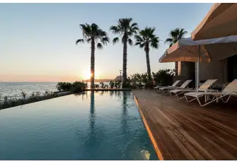 The marina has two luxurious hotels