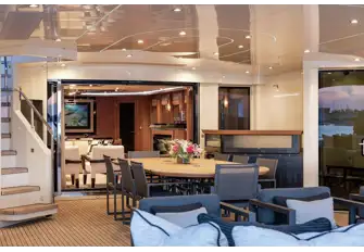 Indoor-outdoor, you don't have to choose aboard STEALTH