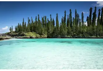 The azure waters of Iles des Pins, New Caledonia