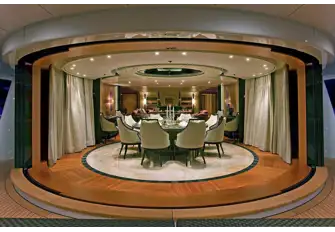 VENTUM MARIS - Spectacular views from the main deck dining room