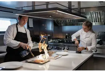 Why not bring a Michelin-starred celebrity chef on board for a private dining experience?