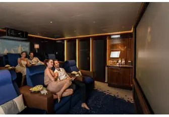 It's the complete private cinema experience with full service