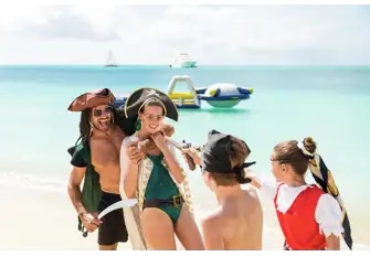 A pirate theme comes with all sorts of fun narratives, treasure hunts and battles