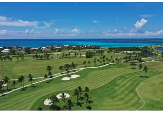 Bring your golf clubs for a round at Nassau's course