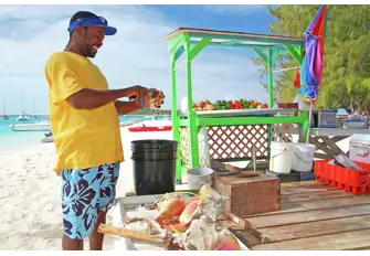 Try street and beach food for island flavours