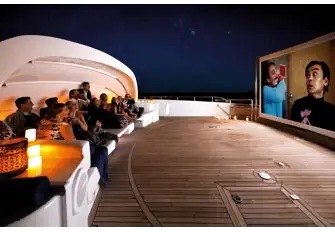 Christmas aboard a superyacht
