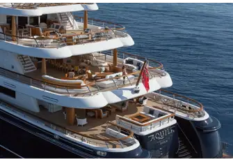 A motor yacht has all the facilities of an exclusive private hotel