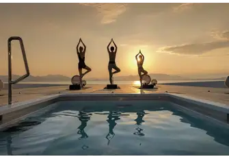 Start your day with sunrise yoga