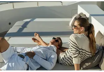 With nothing on the agenda but relaxation