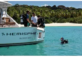 Guests will never tire of exploring the natural wonders that proliferate in these protected waters