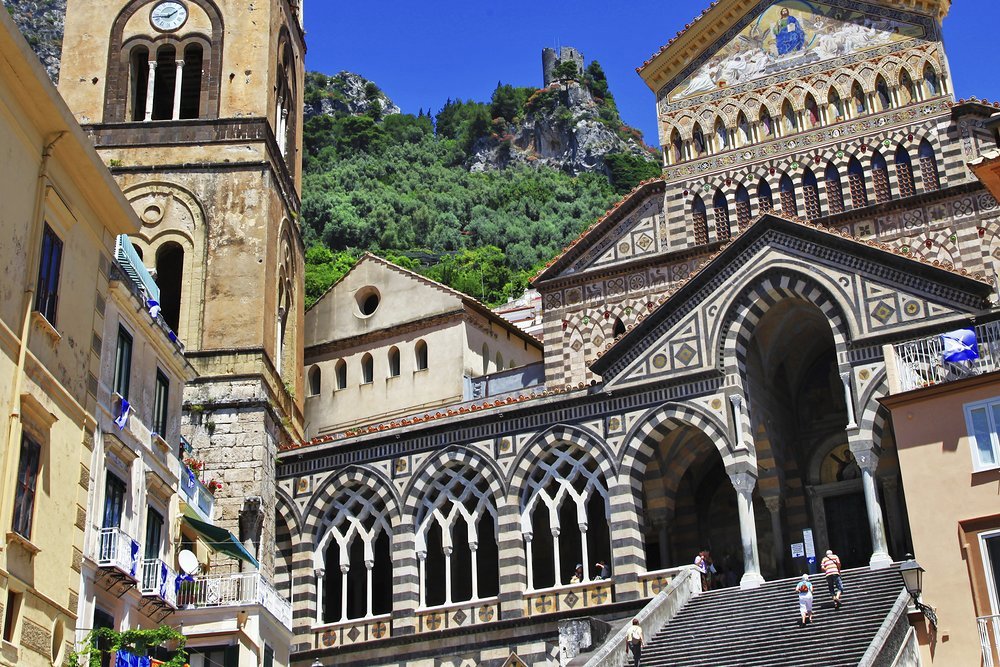 Amalfi's spectacular Duomo in the main piazza