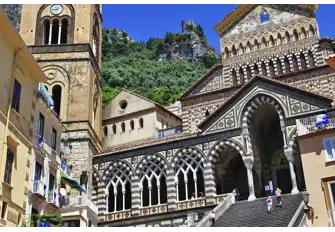 Amalfi's spectacular Duomo in the main piazza