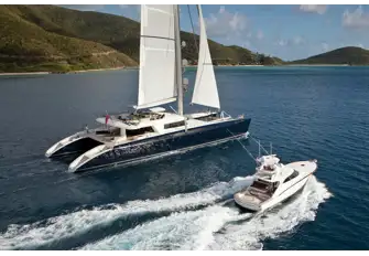 HEMISPHERE, the largest sailing catamaran in the world, has its own dive centre