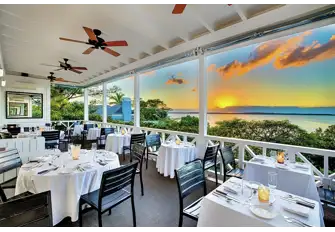 Book a table by the water at Rock House