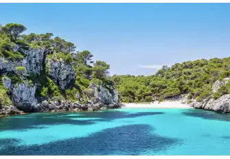 Cala Macarelleta is one of Menorca's most famed beaches, and you can see why