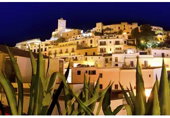 Ibiza's old town, Dalt Vila, has been settled since the 7th century BC