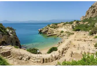 Once filled with statues in honour of Hera