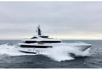 LUSINE carves up the North Sea during sea trials