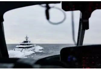Rigorous sea trials make sure the yacht performs to or above expectations on a whole range of metrics