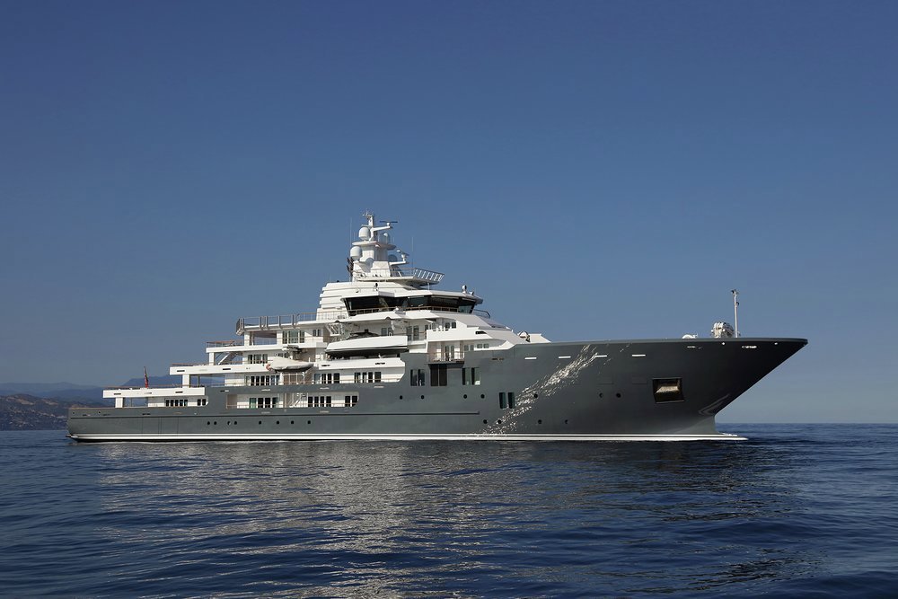 ULYSSES, now ANDROMEDA, 107.4m Kleven