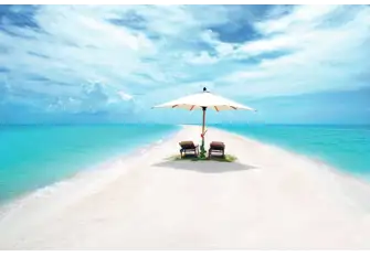 Sand bar in the Exumas