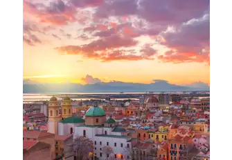 Cagliari has a unique skyline