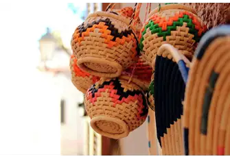 Basket weaving is an age-old tradition in this part of Sardinia