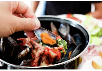 Sea food straight from the sea, it doesn't get better