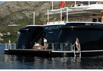 AQUILA's sea level beach club is an ideal launch pad