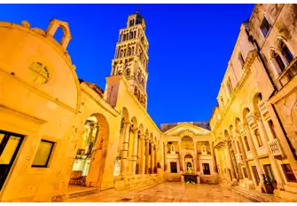 Wander the city streets of Split and the huge palace of the Roman Emperor Diocletian, the largest and best-preserved Roman palace in the world