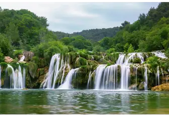 The waterfalls of Krka National Park