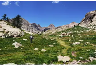 The park is criss-crossed with hiking trails that reveal breath-taking views around every crest and bluff
