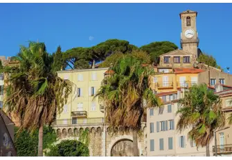 Notre-Dame d'Espérance marks the Cannes skyline