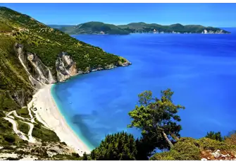 Kefalonia's Myrtos Beach