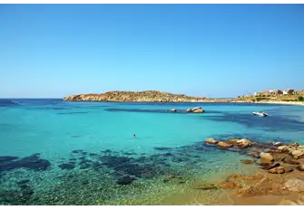 Paraga Beach faces south on the southern tip of Mykonos