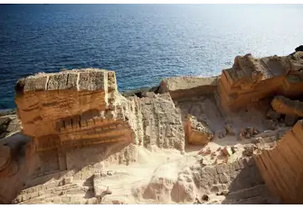 Quarrying at Sa Pedrera has created sea pools. It's been a magical place since it was 'discovered' by hippies in the '60s