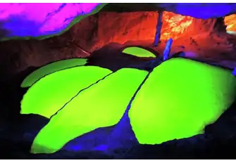 The 'son et lumiere' below ground is other-worldly