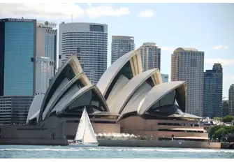 Sydney's iconic opera house looks best from the water