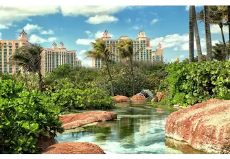 Atlantis, on Nassau's Paradise Island, is where you'll find spas, restaurants, casinos and nightclubs