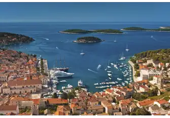 The Riviera-style chic of Hvar and the off-lying Pakleni islands always attract the superyacht set