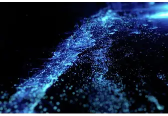 It may be a simple organism's biochemical reaction to disturbance but it's almost spiritual to witness firsthand