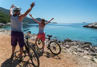 The eastern end of Mljet is a national park with one of Europe's oldest pine forests criss-crossed with cycling and hiking trails