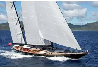 54.6m (179.1ft), 8 guests in 4 cabins, rates from USD 203,000
