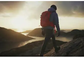 A hike around Sognefjord is rewarded with spectacular views in every direction