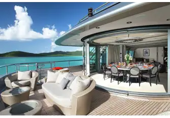 A superb dining experience surrounded by spectacular views