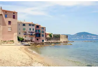 Looking west from La Ponche Beach