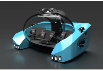 Triton's submarines enable larger parties to explore beneath the waves