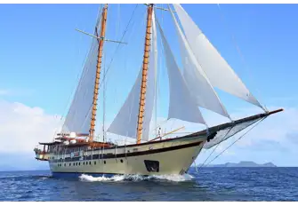 The yacht LAMIMA