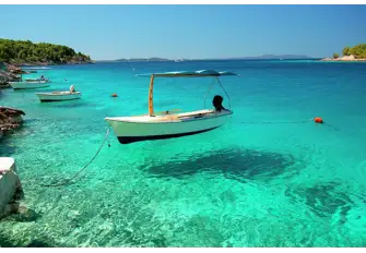 Splendid isolation in your own turquoise bay, like this one in Brac