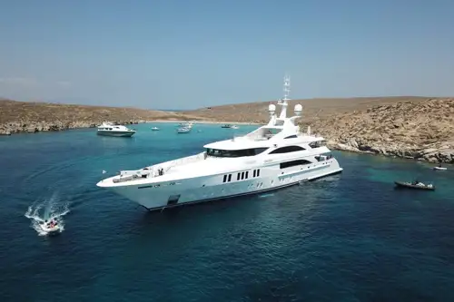 At anchor 